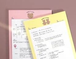 Camel Bear B5 Grid Notepad