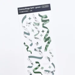 Camouflage Confetti Slim Sticker