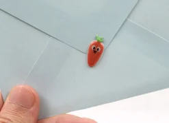 Candy Carrot Puffy Deco Sticker