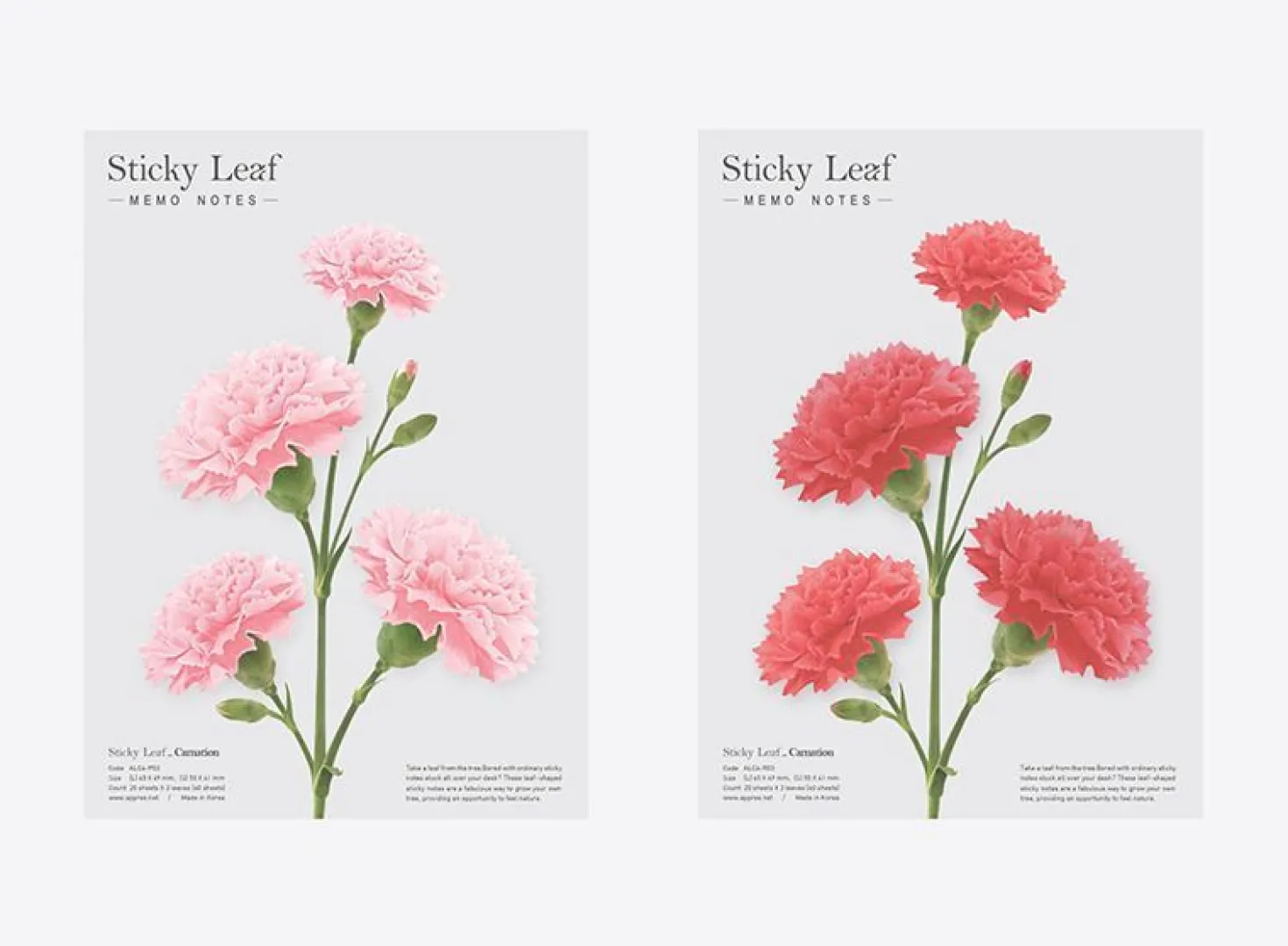 Carnation Sticky Note