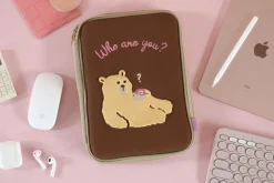 Cat & Bear 11 in. iPad Pouch