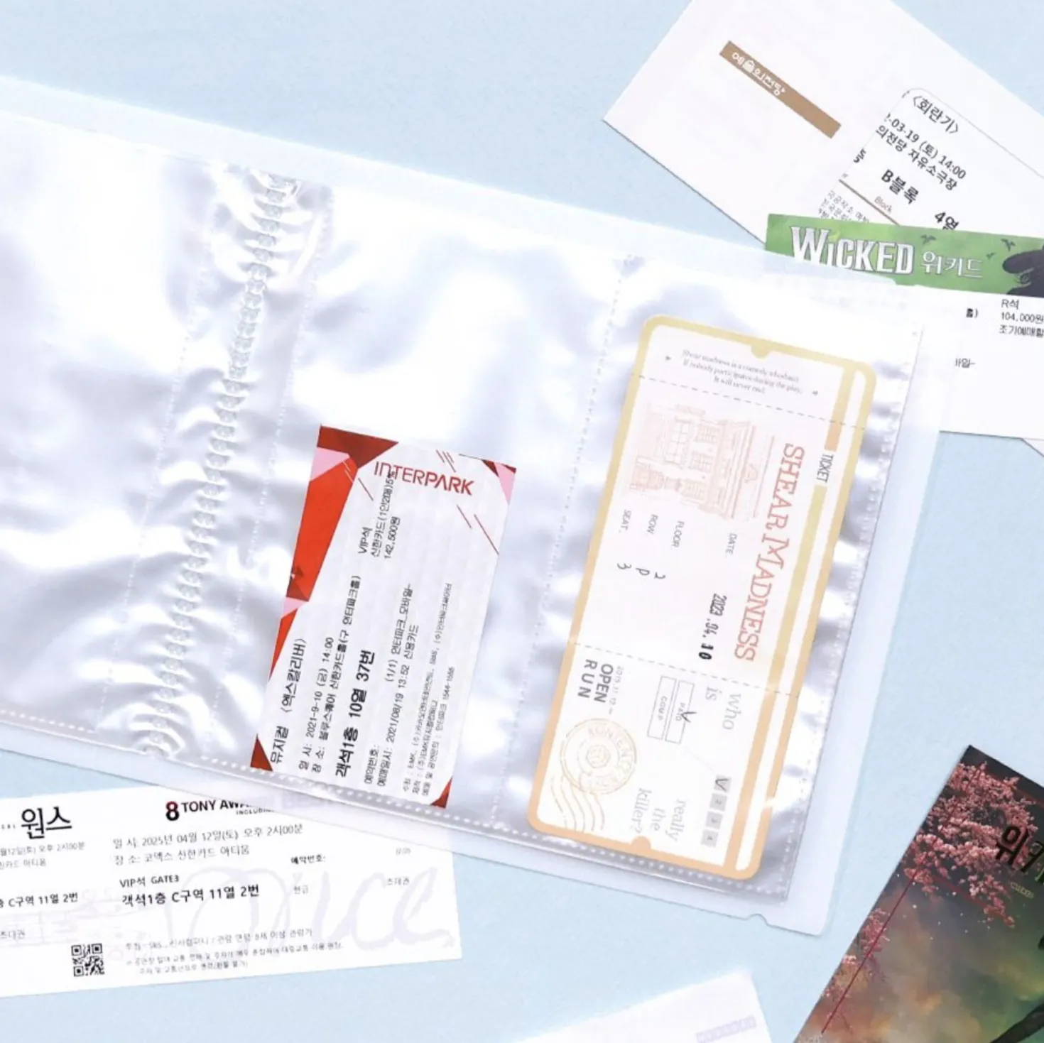 Catch Your Days Ticket Binder
