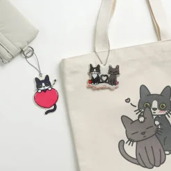 Cat Couple Tote Bag