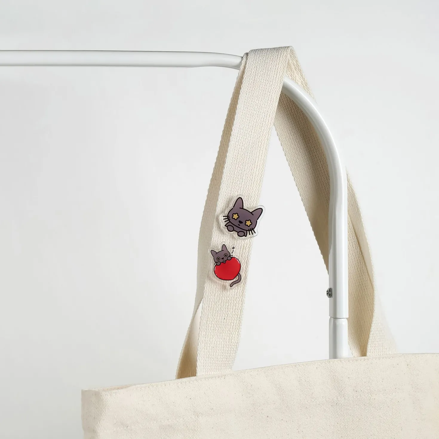 Cat Couple Tote Bag
