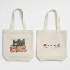 Cat Couple Tote Bag