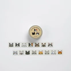 Cat & Dog Face Masking Tape