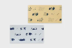Cat & Dog Mini Grid Notebook
