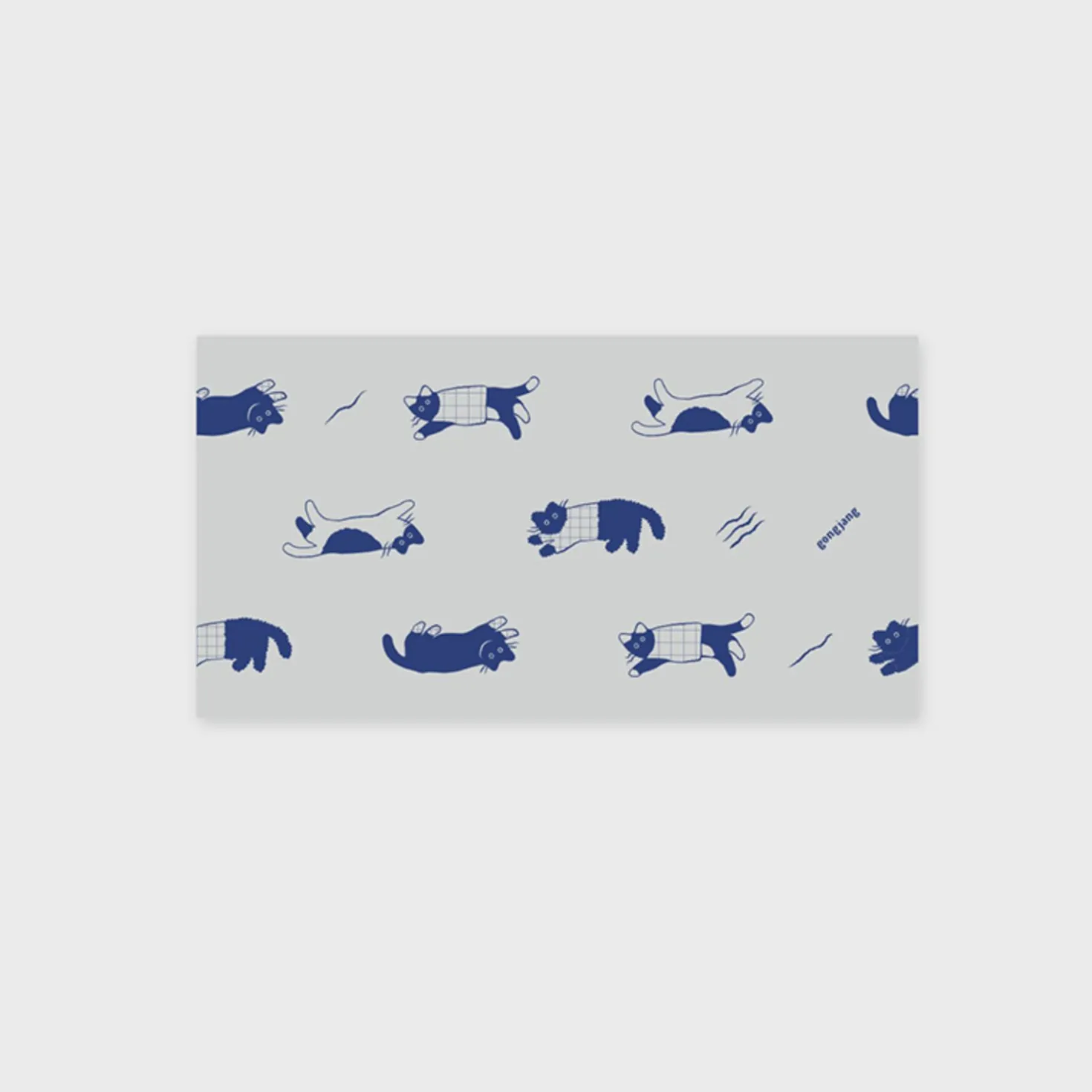 Cat & Dog Mini Grid Notebook