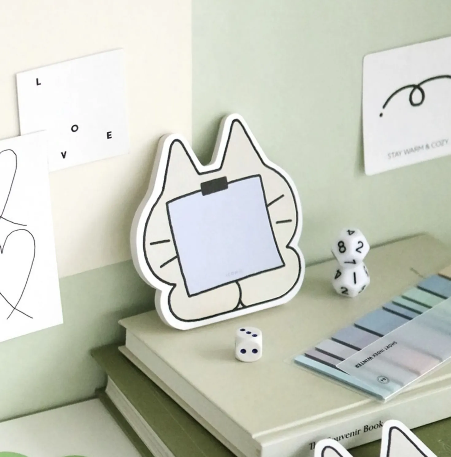 Cat Doodle Memo Pad