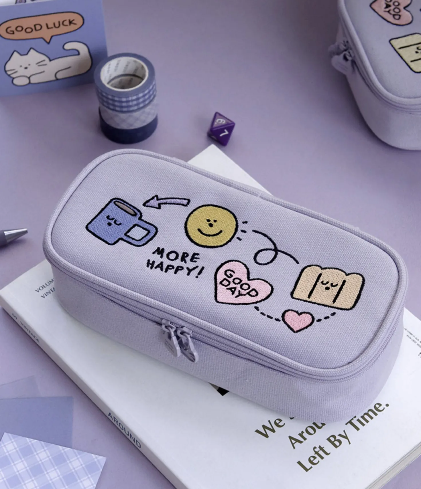 Cat Doodle Pen Pouch