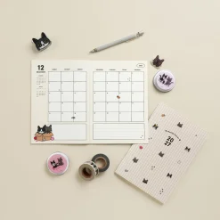 Cat Face Double-sided Acrylic Clip