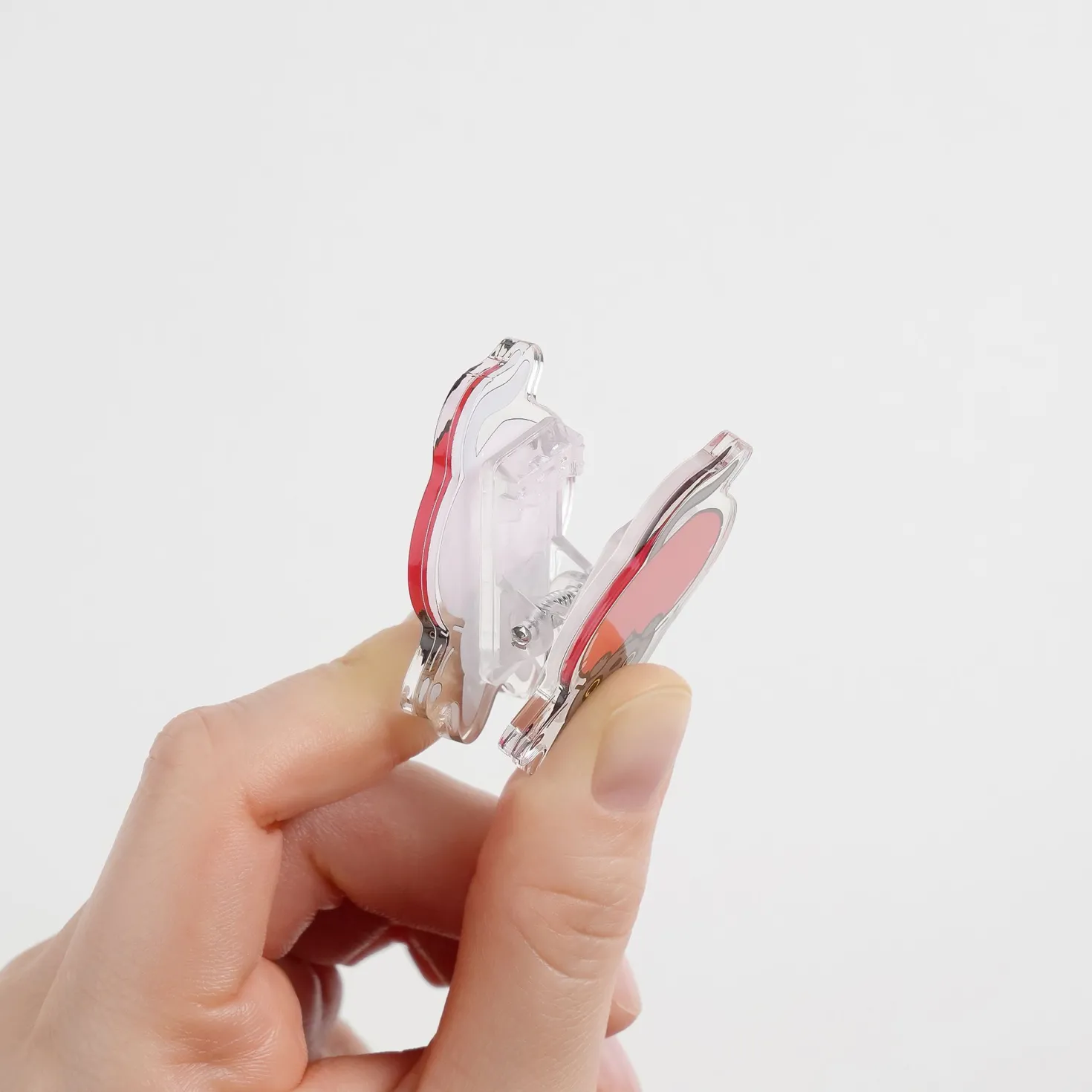 Cat Face Double-sided Acrylic Clip