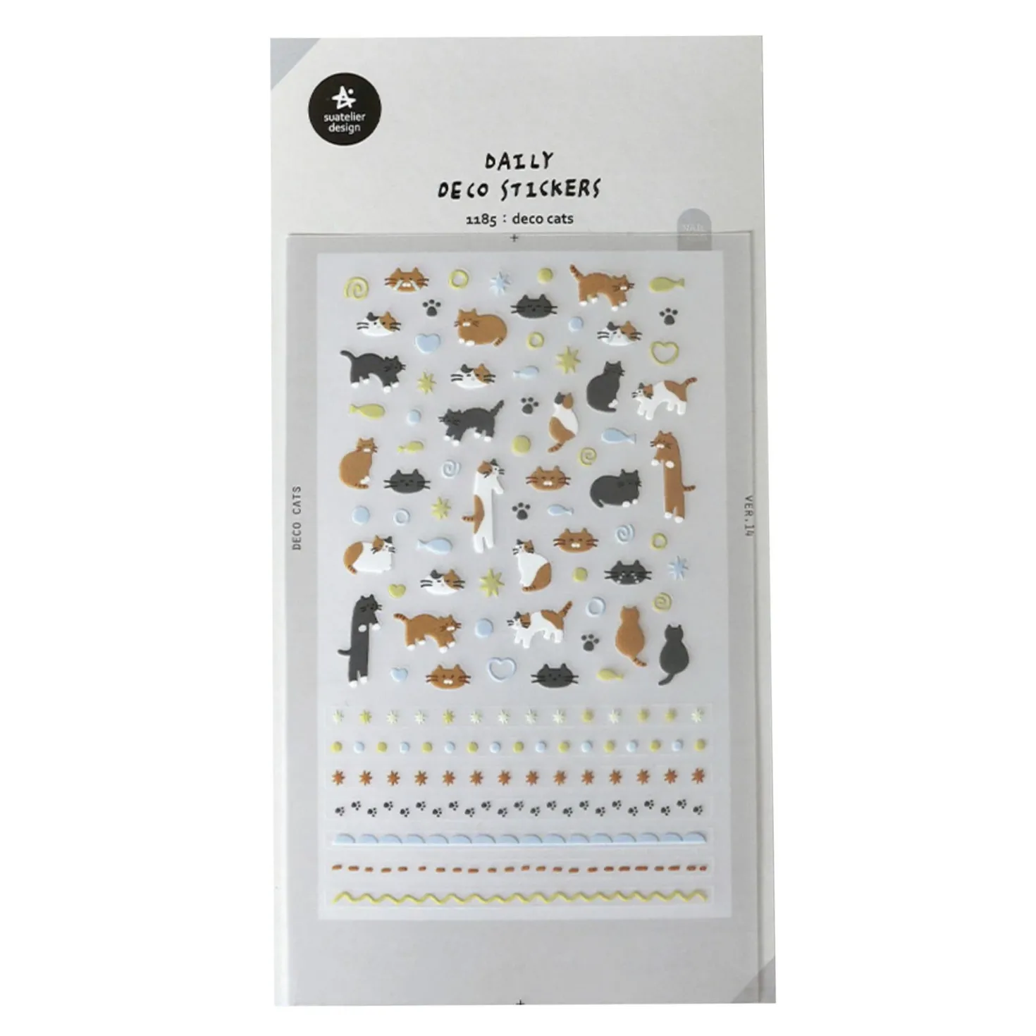 Cat Nail Deco Sticker