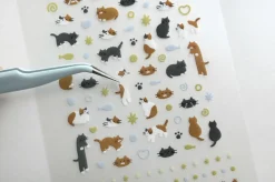 Cat Nail Deco Sticker