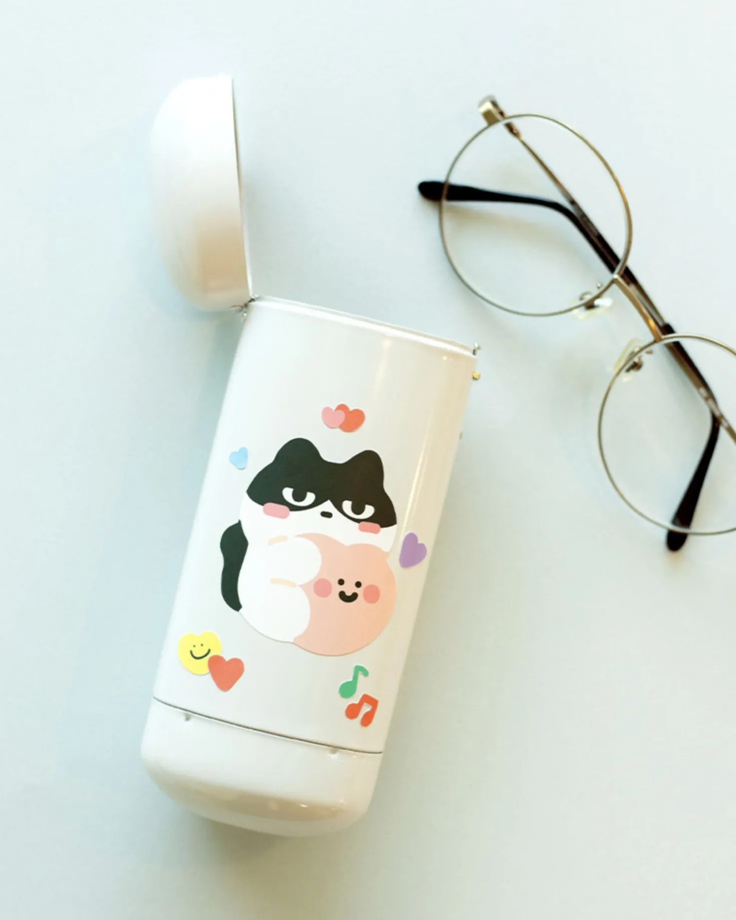 Cat's Daily Life Removable Sticker