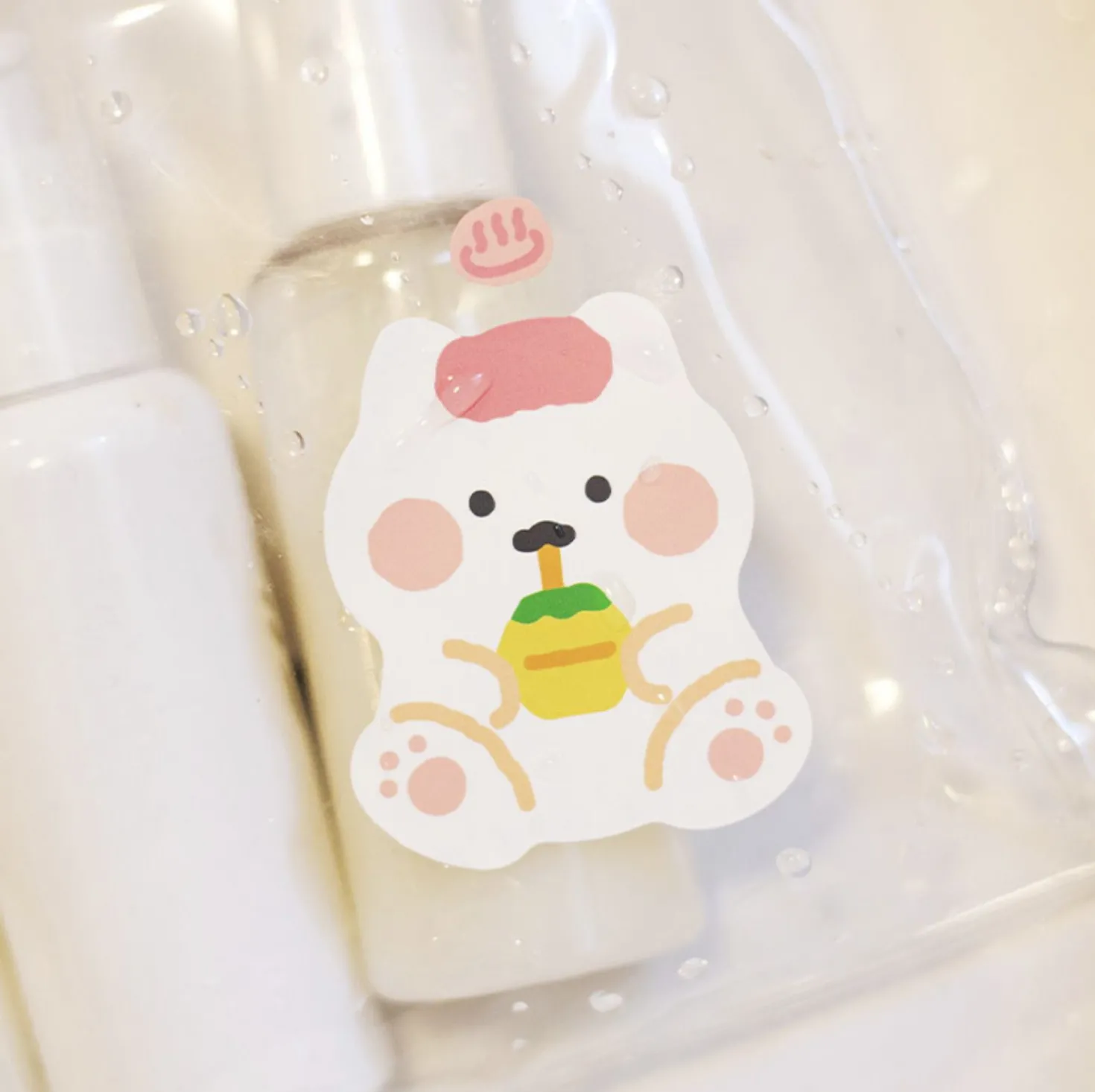 Cat's Daily Life Removable Sticker