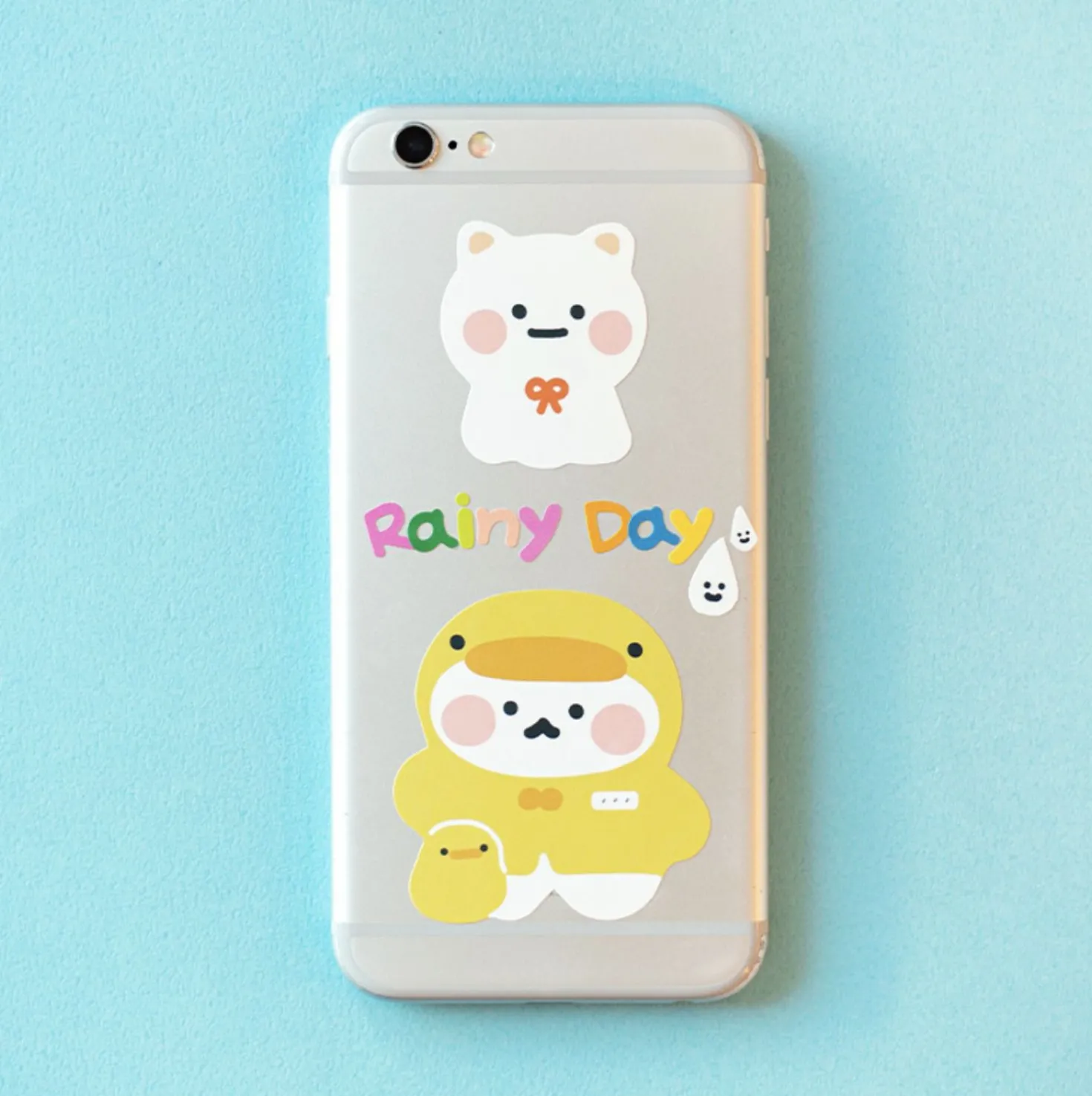 Cat's Daily Life Removable Sticker