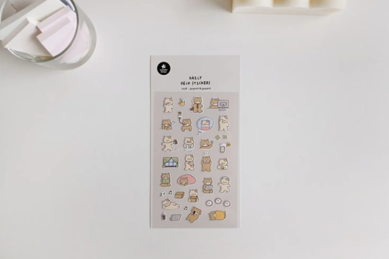 Cat's Day Deco Sticker v2
