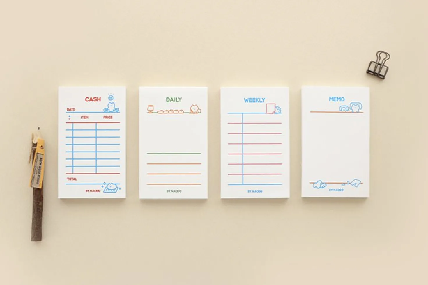 Cat Themed Notepad