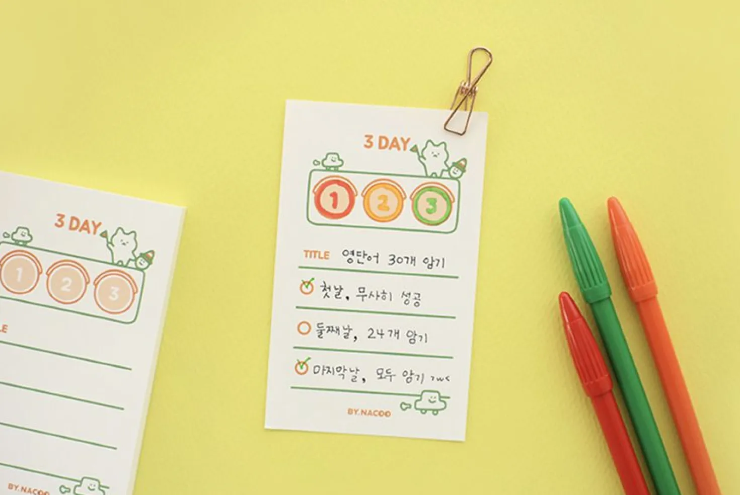 Cat Themed Notepad