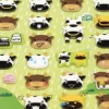 Cattle Emoji Puffy Sticker