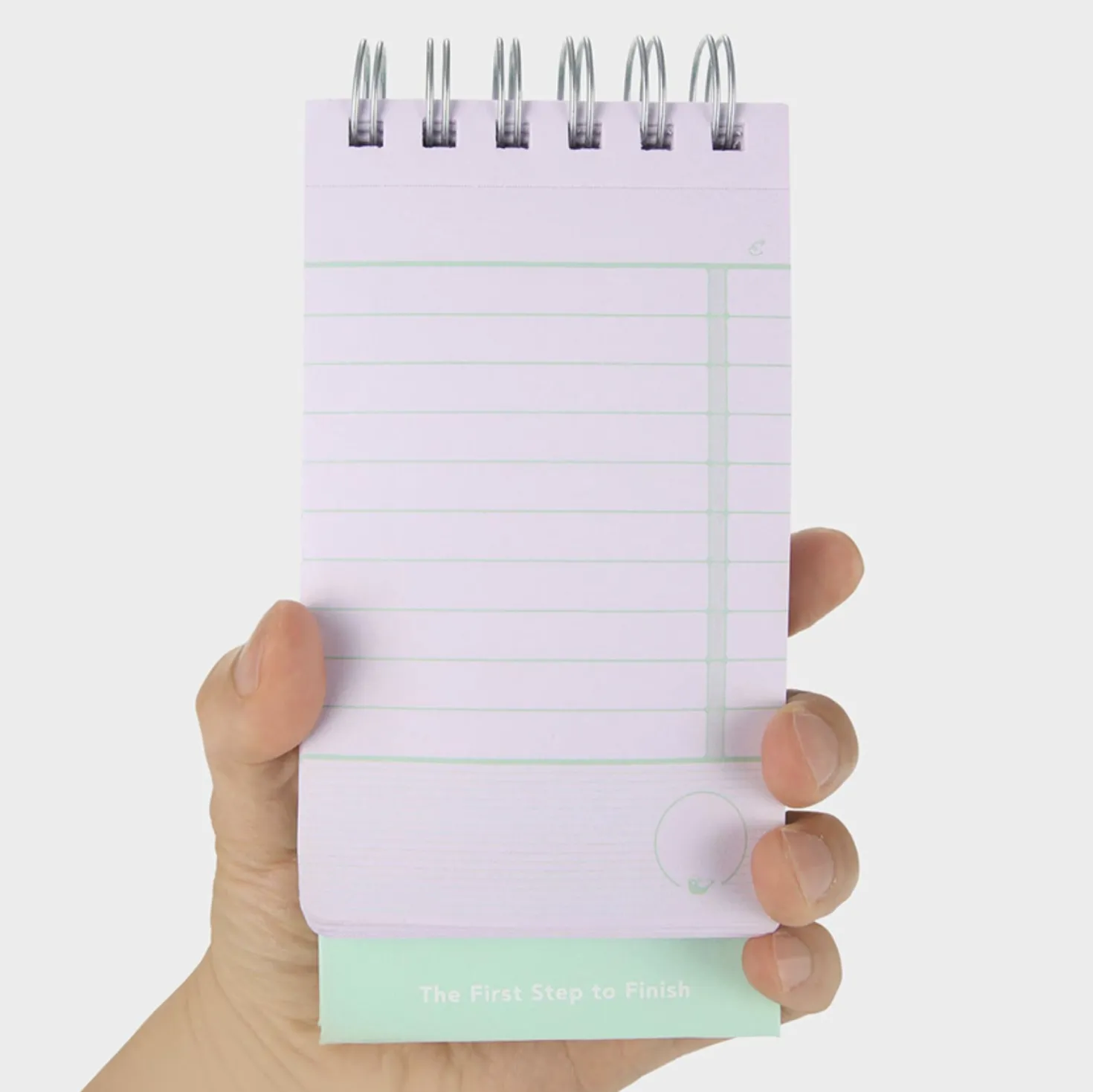 Checklist Spiral Standing Notebook