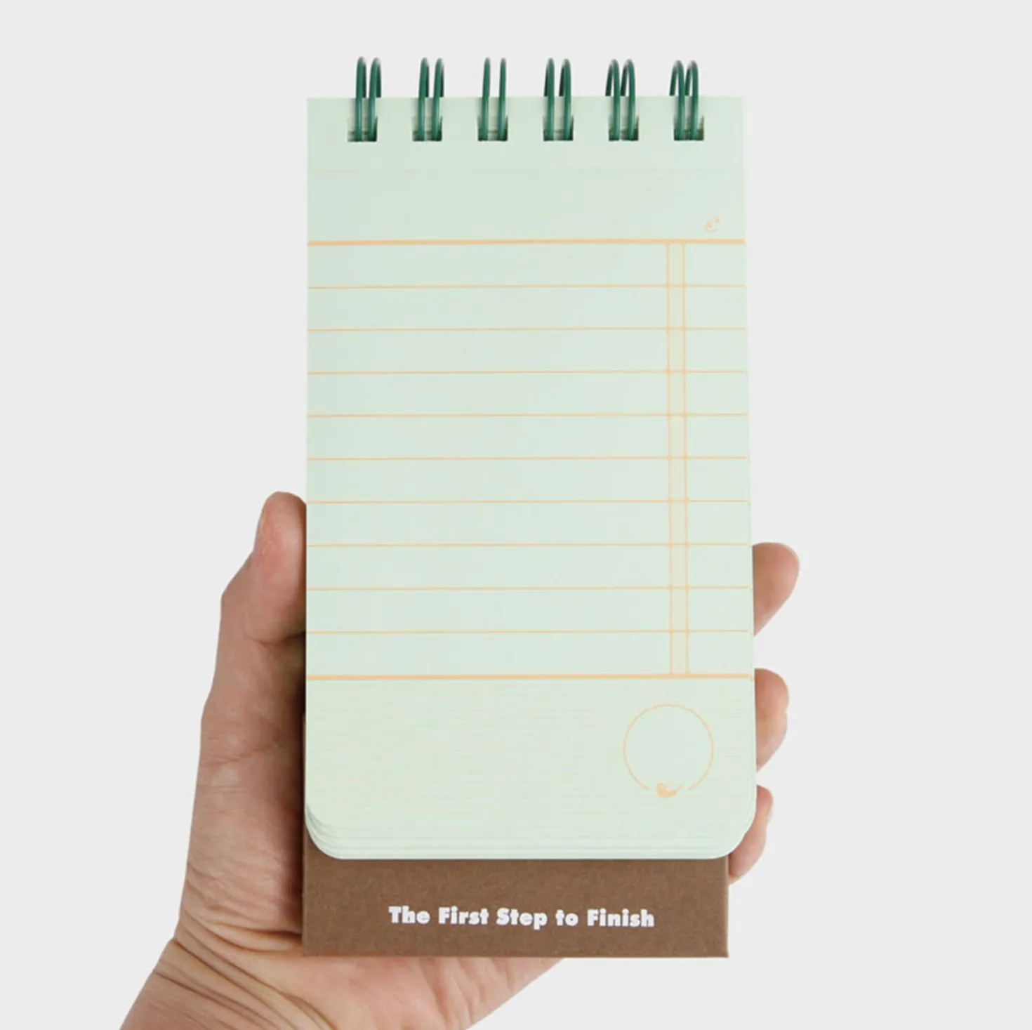 Checklist Spiral Standing Notebook