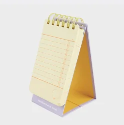 Checklist Spiral Standing Notebook