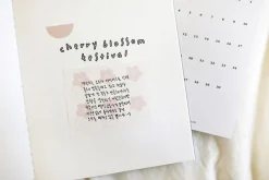 Cherry Blossom Daily Plan Sticky Note