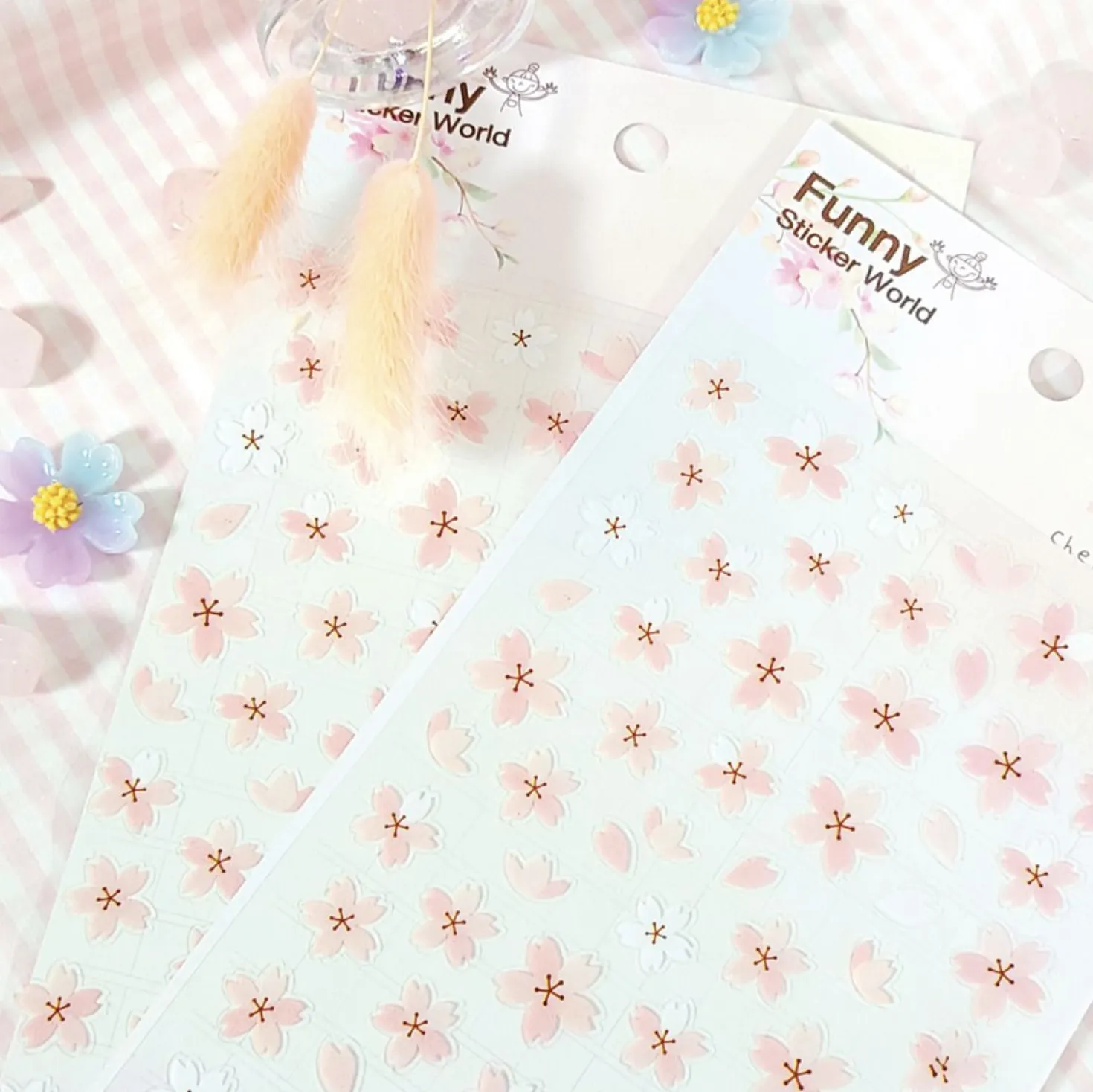 Cherry Blossom PVC Deco Sticker
