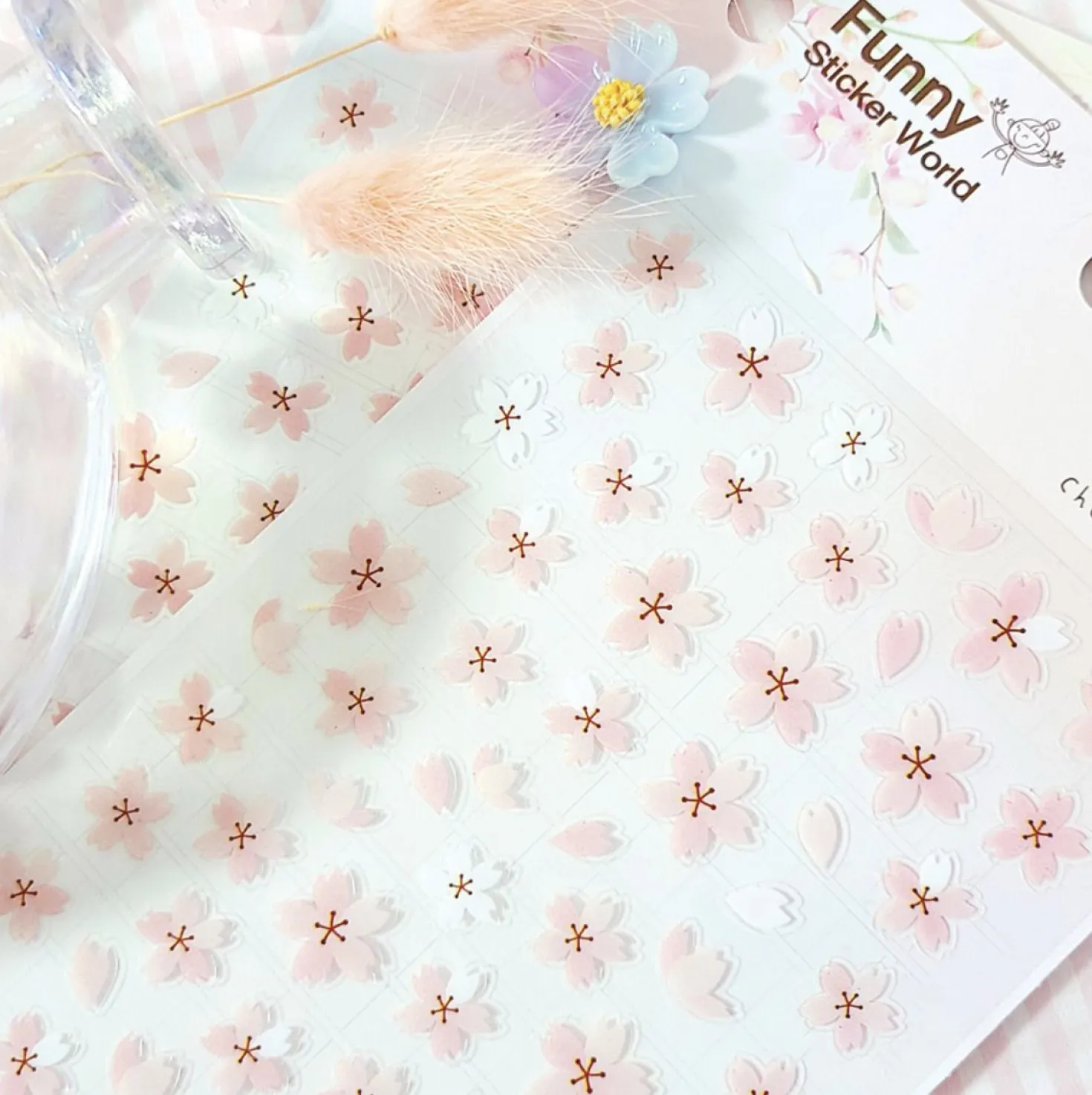 Cherry Blossom PVC Deco Sticker
