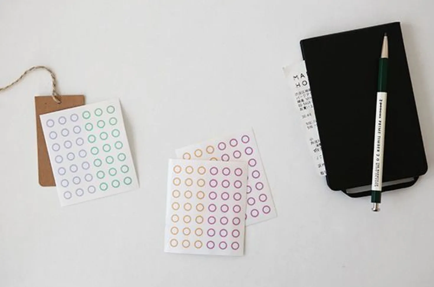 Circle Deco Sticker Set v2