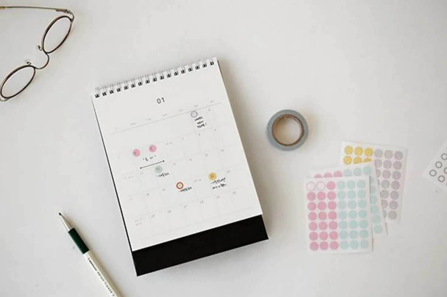 Circle Deco Sticker Set v2