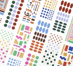 Circle Pigment See-through Sticker