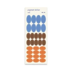Circle Pigment See-through Sticker
