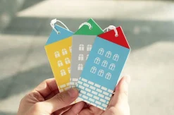 City Luggage Tag