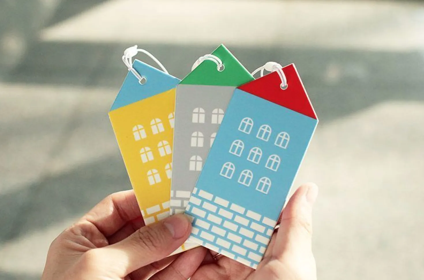 City Luggage Tag