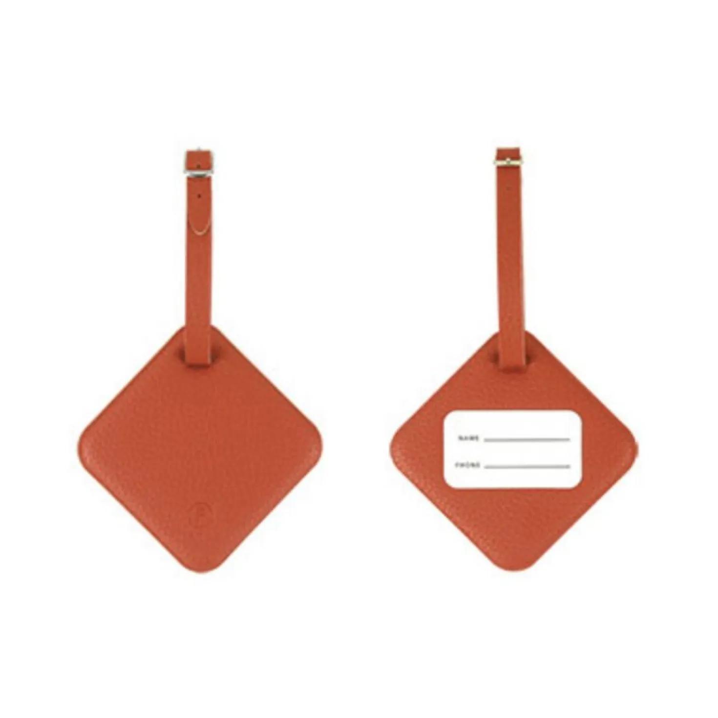 Classic Belted Luggage Tag