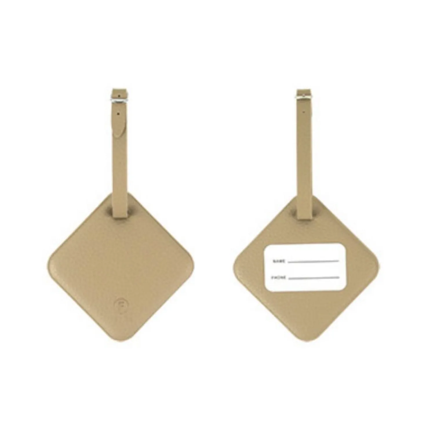 Classic Belted Luggage Tag