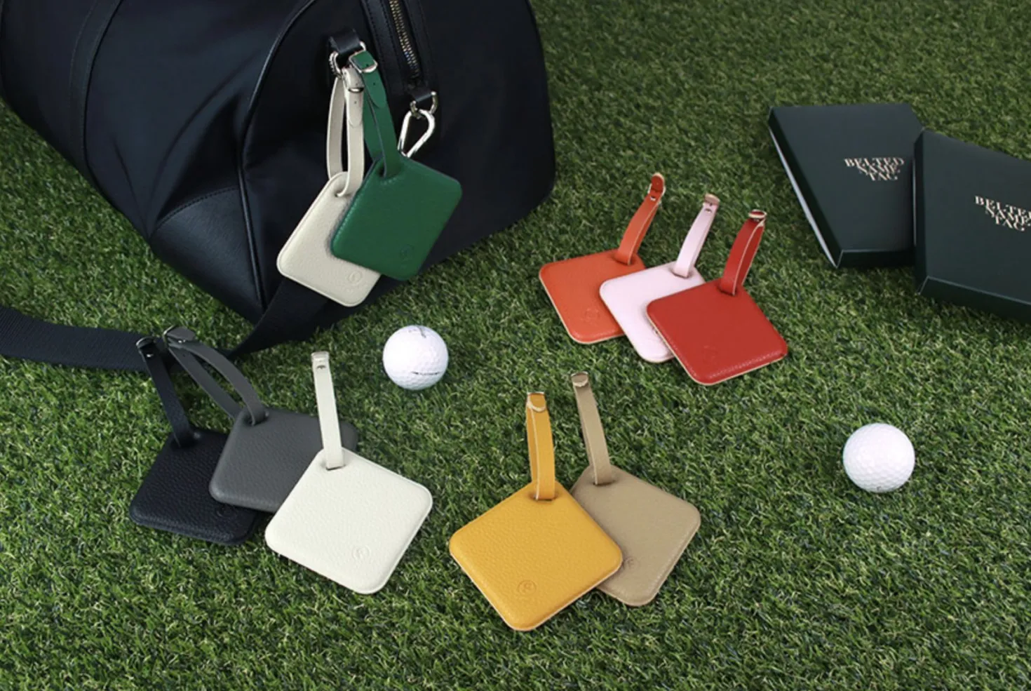 Classic Belted Luggage Tag