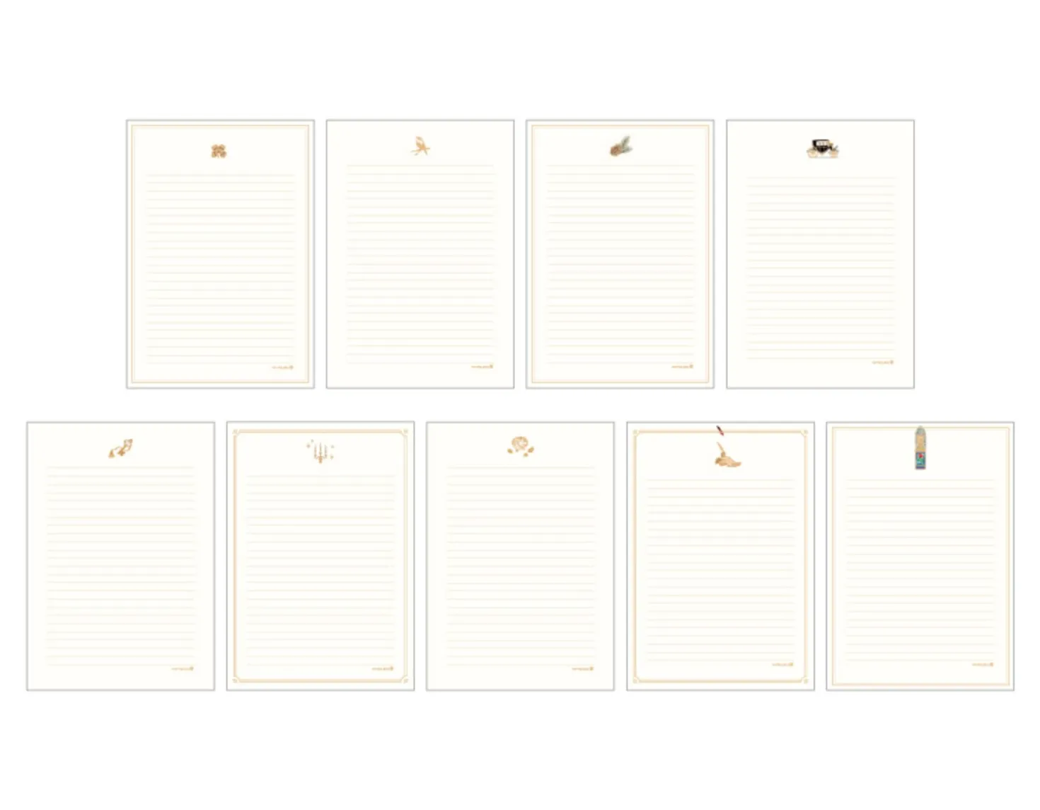 Classic Emblem Letter Notepad