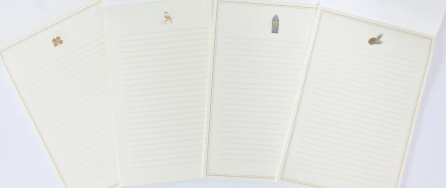 Classic Emblem Letter Notepad