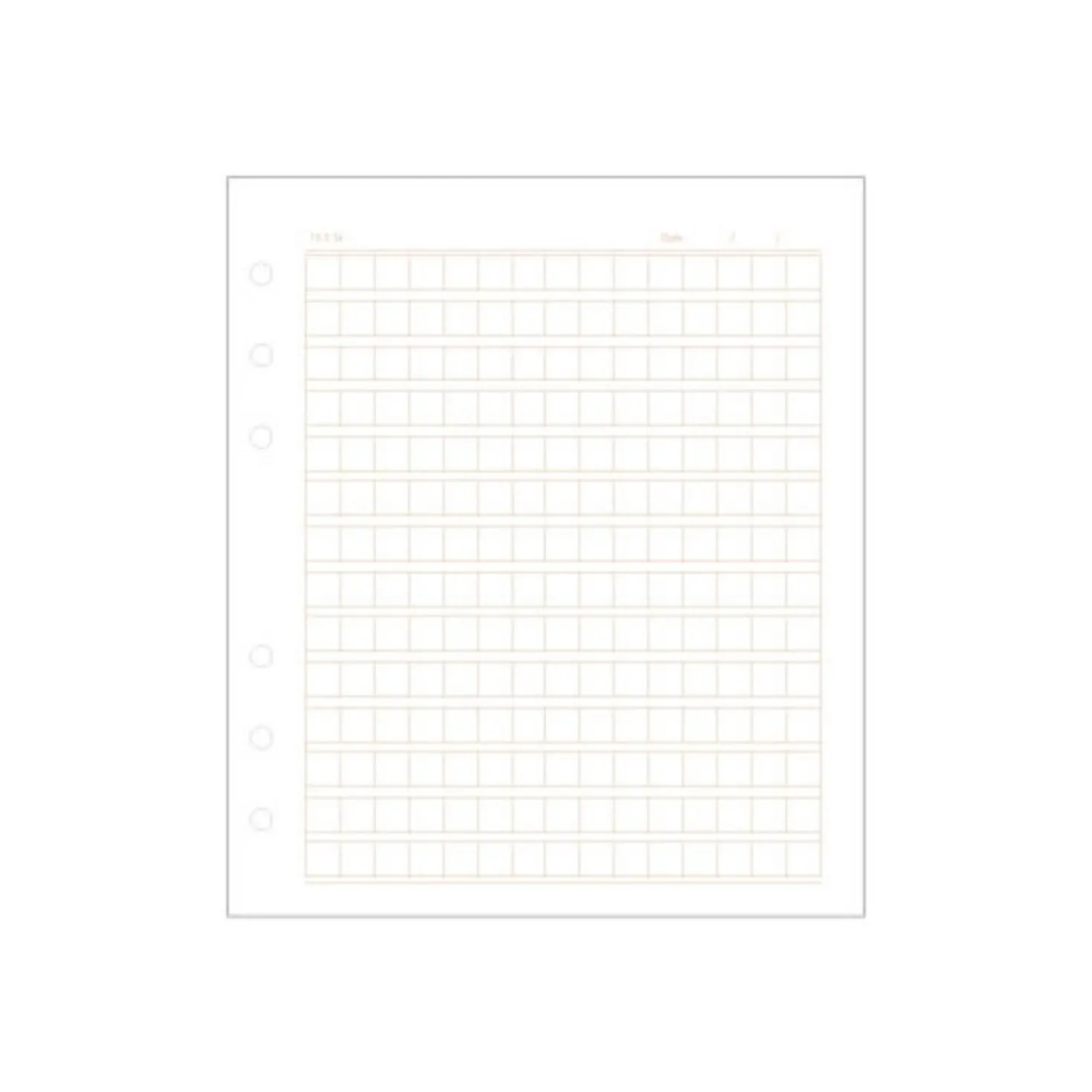 Classic 6 Ring A6 Wide Note Refill