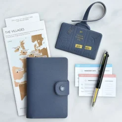 Classy Anti Skimming Passport & SIM Card Case