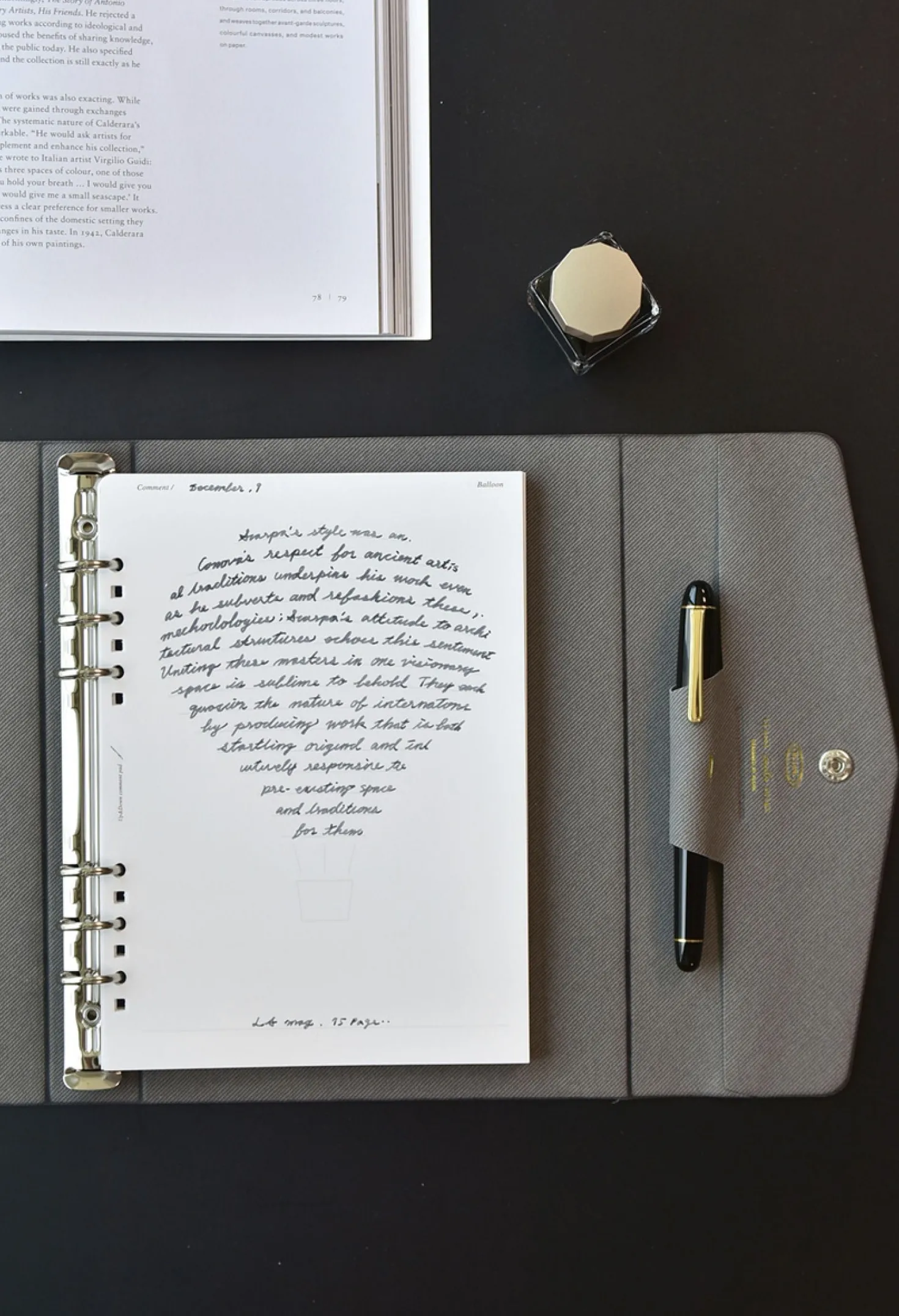 Classy Gentle 6 Ring A5 Binder v2