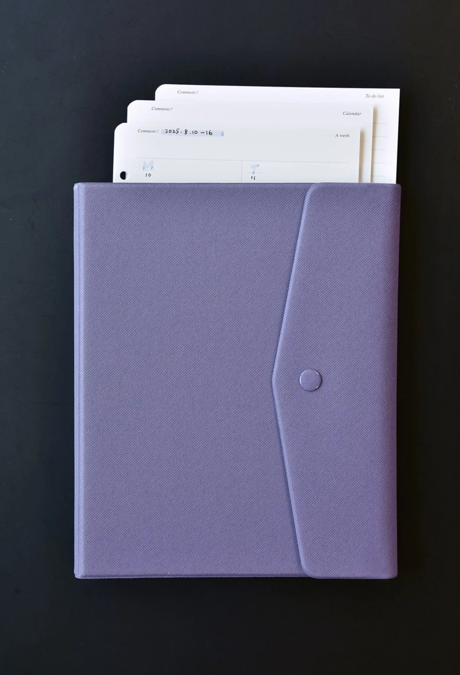 Classy Gentle 6 Ring A5 Binder v2