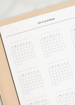 Classy Standard Index Weekly Planner