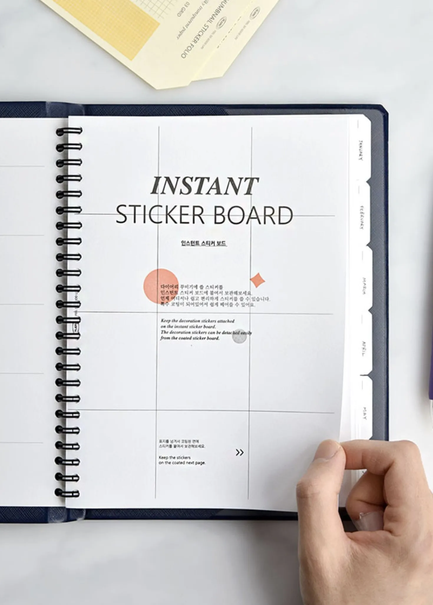Classy Standard Index Weekly Planner