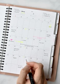 Classy Standard Index Weekly Planner