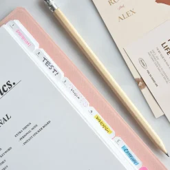 Classy Standard Index Weekly Planner